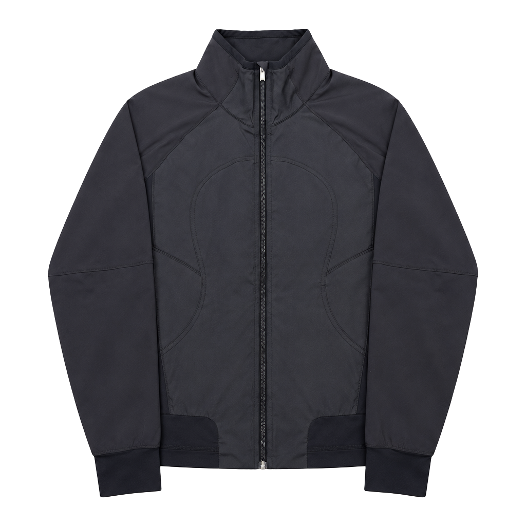 Lululemon Athletica Jacket Size 10 Full Zip Running Yoga Athletic Stretch 1