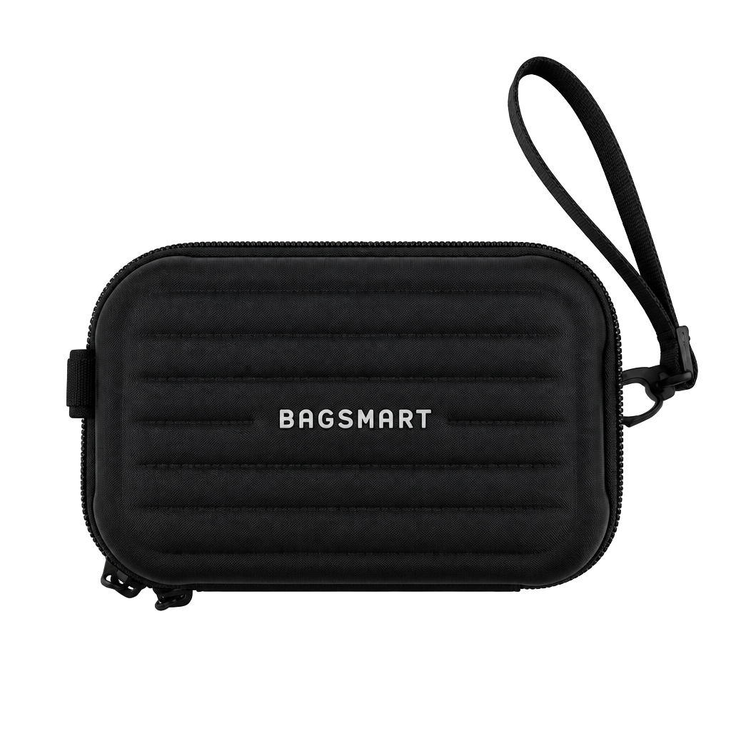 BAGSMART Black Hard Shell Compact Digital Camera Case 1