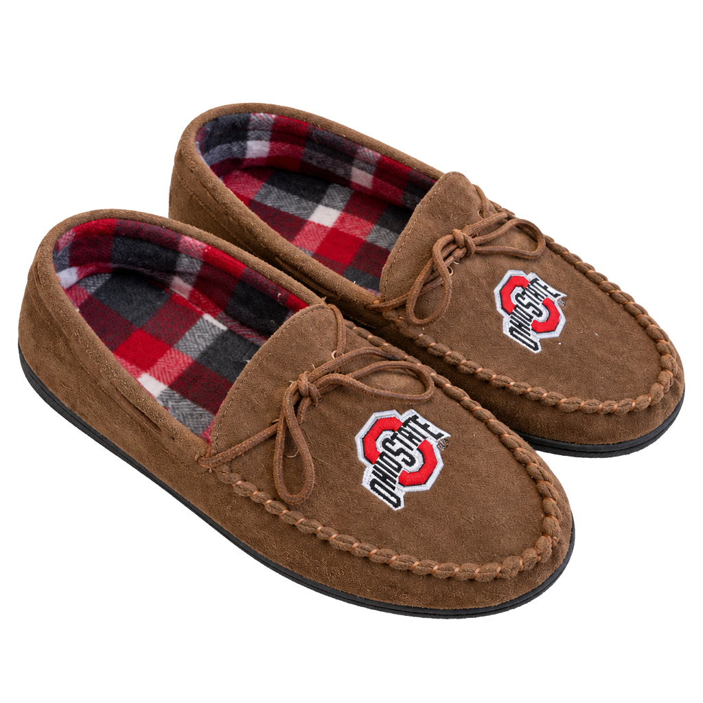 Ohio State Buckeyes Moccasin Slippers Size 11 1