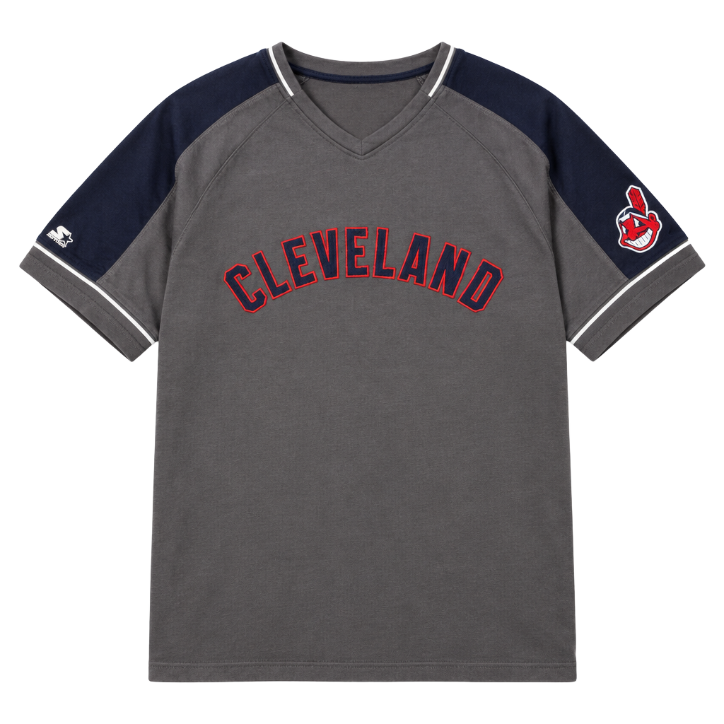 ⚾️ RARE Vintage Cleveland Indians Chief Wahoo Majestic Jersey 💥 size L 1