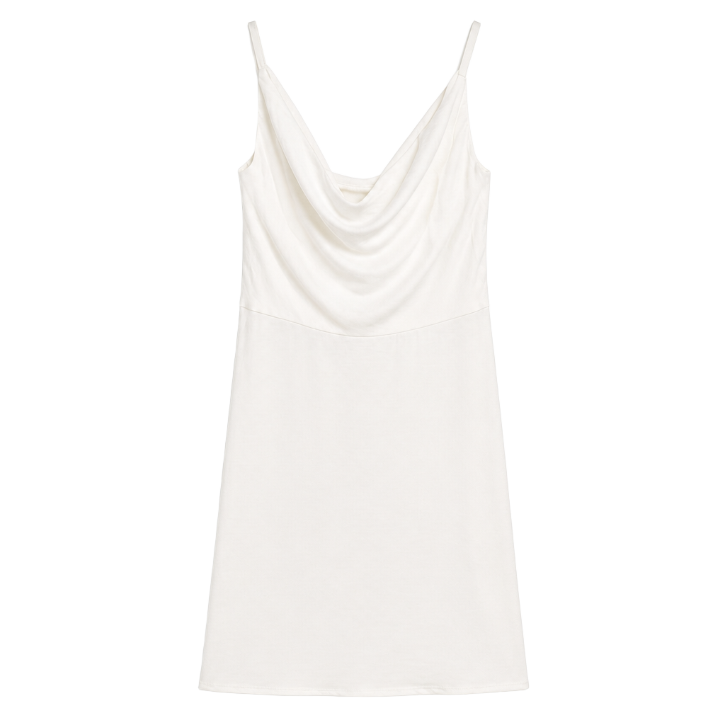 Chi Chi London Ivory Cowl Neck Midi Dress 1