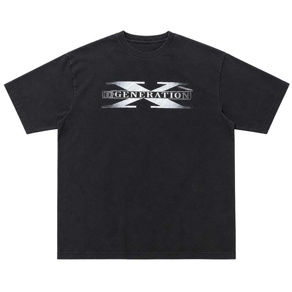WWE D-Generation X Black Graphic T-Shirt 1