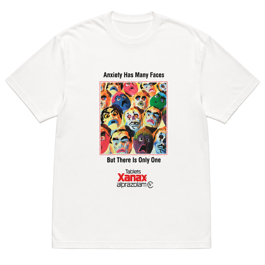 Vintage Alprazolam Xanax Promotional Shirt (1990s) 1