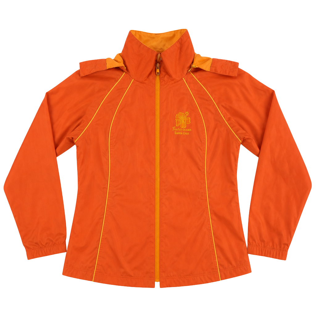 X-Trem Gusti Girls Orange Lightweight Jacket Size 8 1