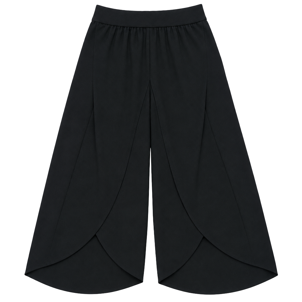 Halara Breezeful High Waisted Palazzo Flowy Wide Leg Pants Black 1