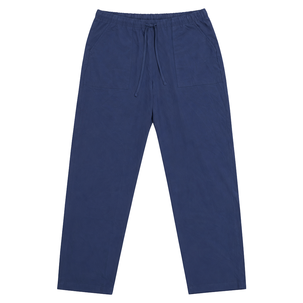 Nike Unisex Navy Blue Athleisure Lightweight Windbreaker Track Pants-M 1