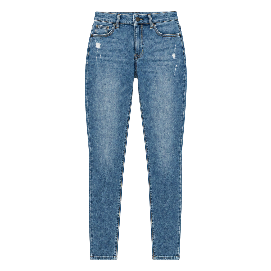 DL1961 Camila Petite Skinny Jeans Size 25 Montville Distressed Medium Wash 1