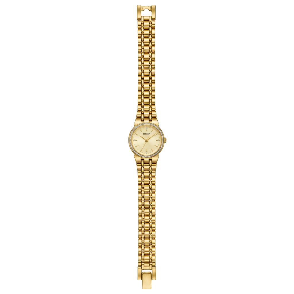 Citizen Quartz Gold Tone Watch 1
