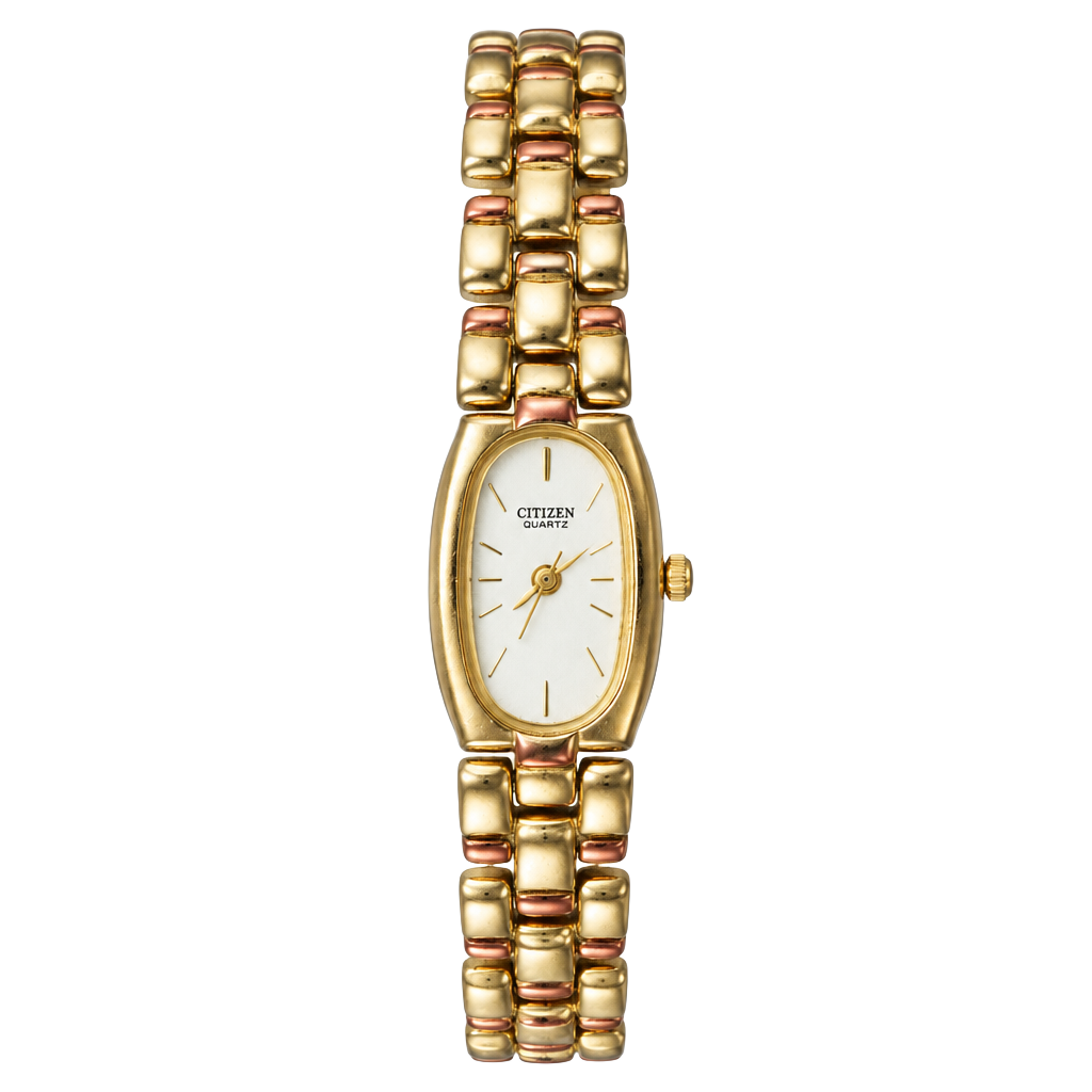 Citizen Elegance Gold Tone Oval Dress Watch 1