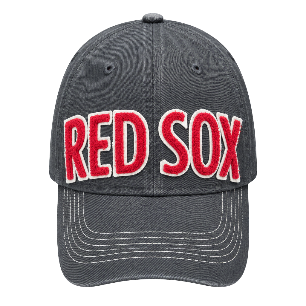 Boston Red Sox MLB Hat Distressed Grey Cap 1