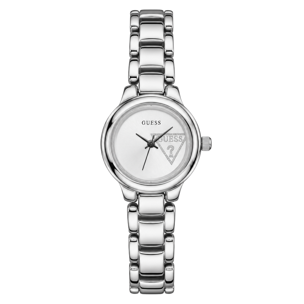 Guess G65850L Silver Tone Link Watch 1