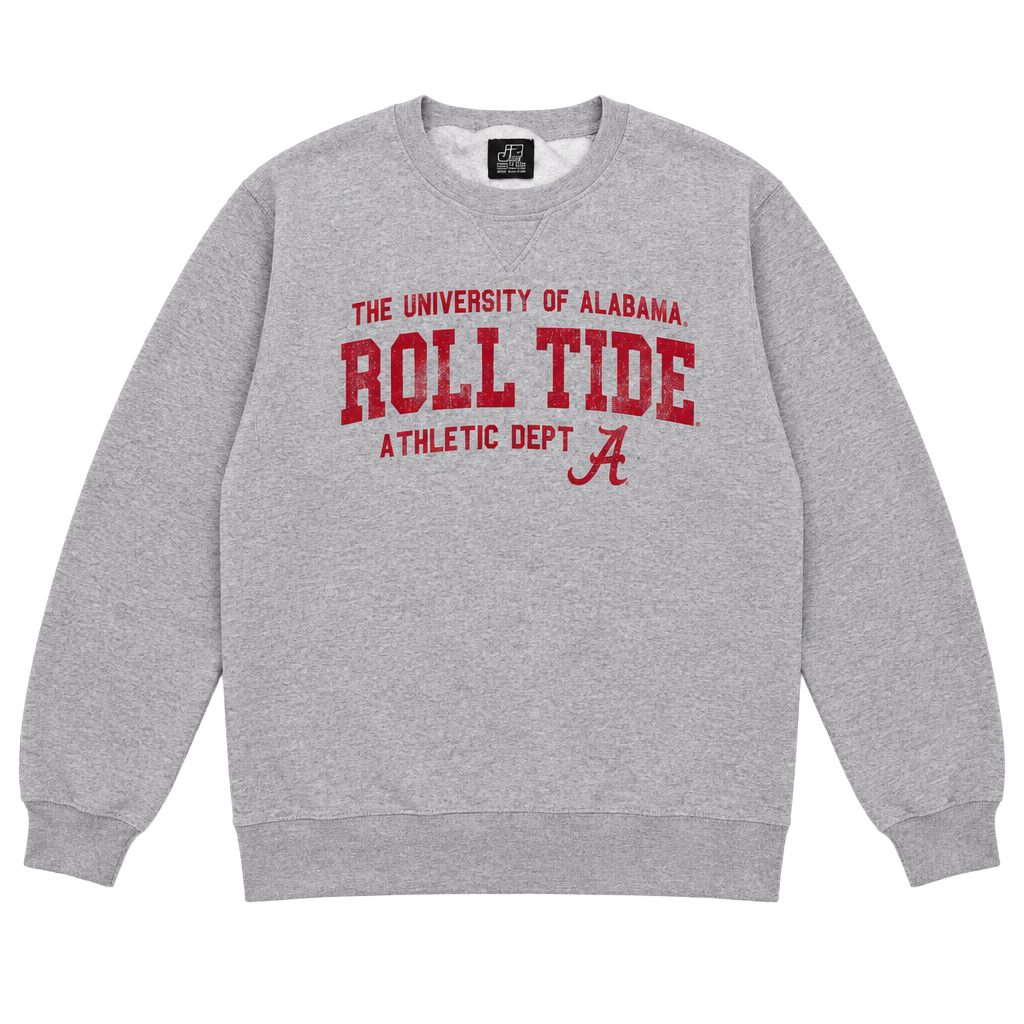 JT Sport University of Alabama Roll Tide Sweatshirt Size L Grey 1