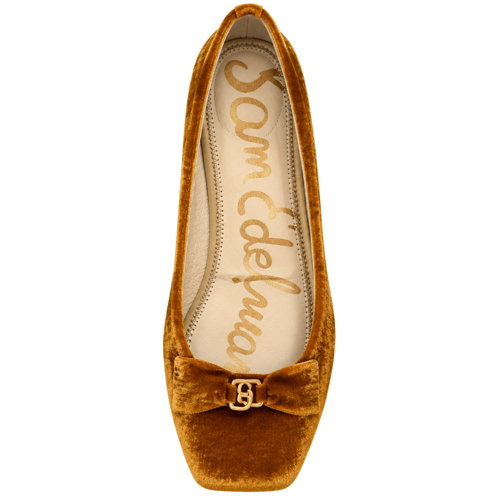 Sam Edelman Loraine Bit Loafer Size 11M Brown Velvet Gold Horsebit Shoes 1