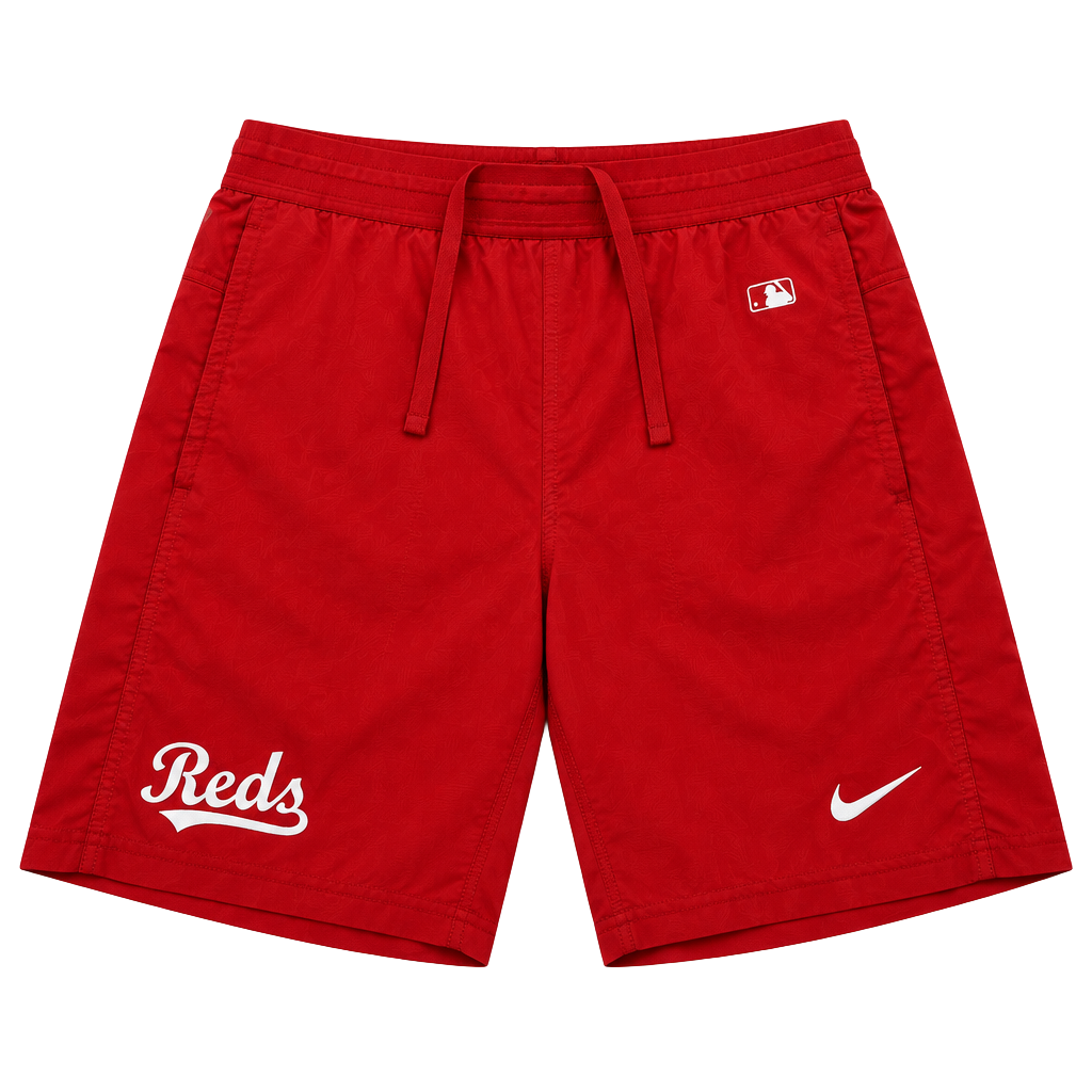 Nike Cincinnati Reds MLB Authentic Team Issued Collection Dri-Fit Shorts Size M 1