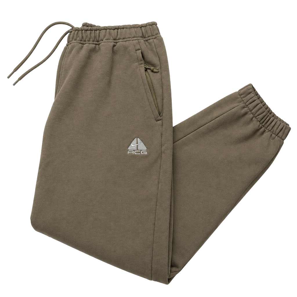 Nike ACG Therma-Fit Fleece Sweatpants Size S Brown Joggers Excellent Condition 1