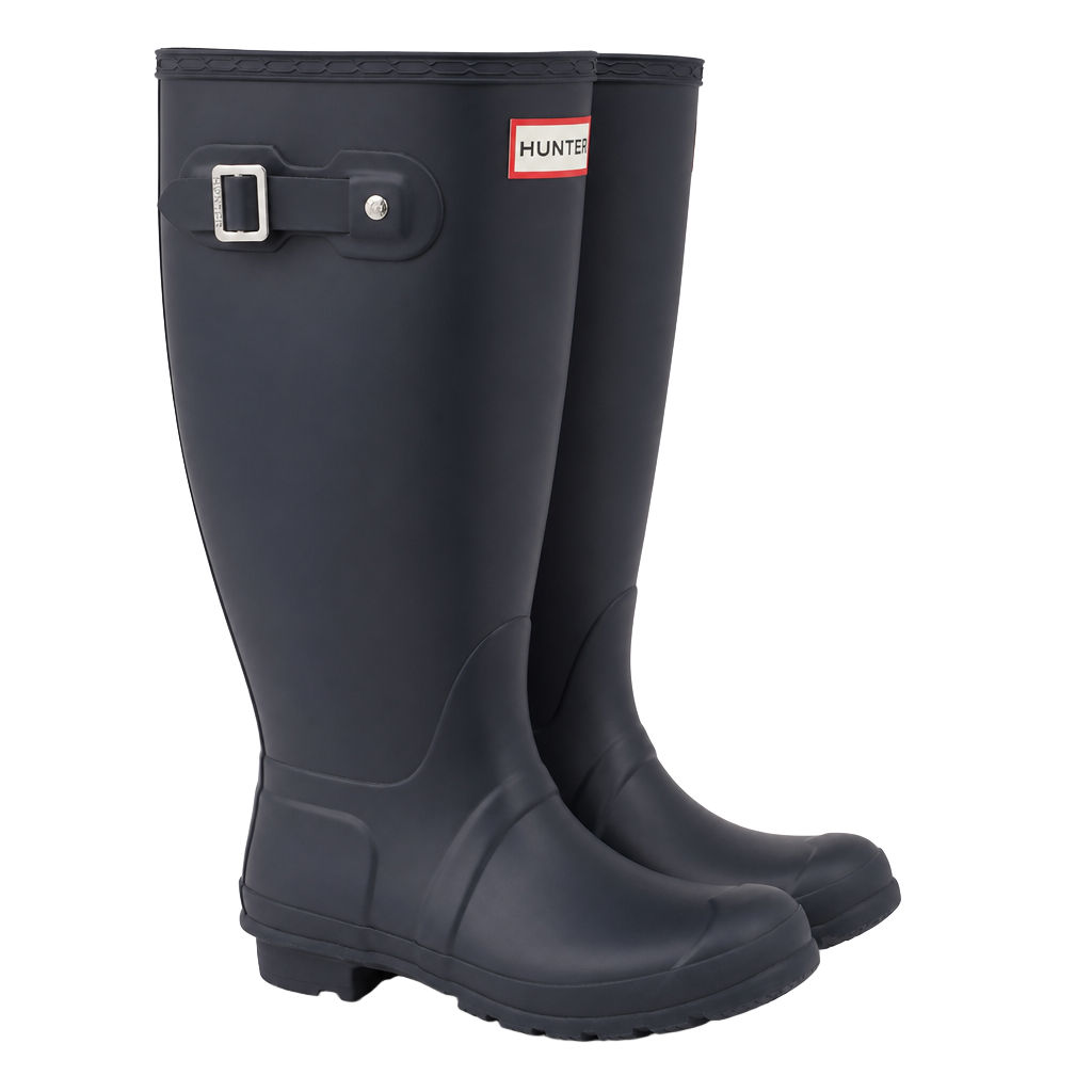 Hunter Women's Original Tall Rain Boots Navy Size US 8 / EU 39 1