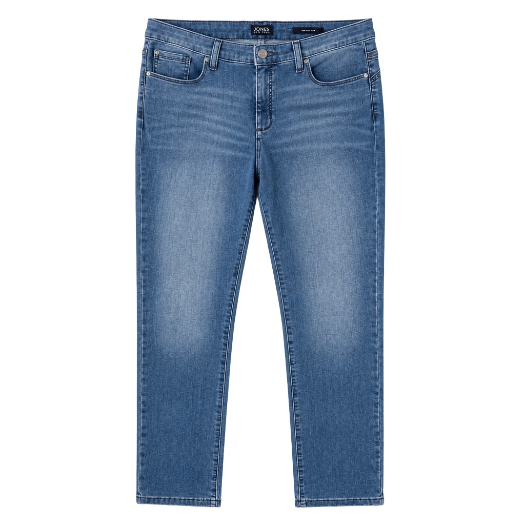Jones New York Madison Slim Jeans Medium Wash Women's Size 10 1