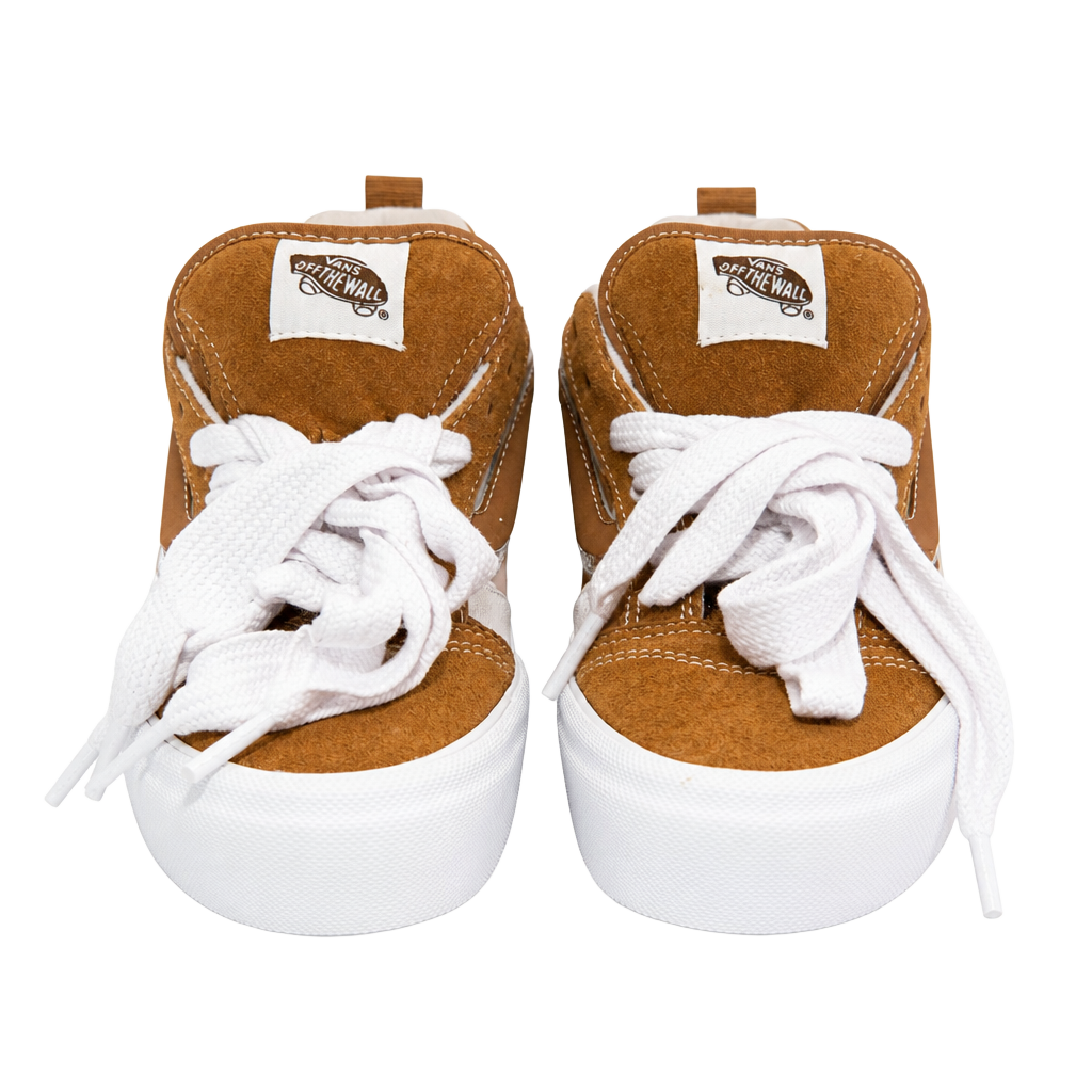 Vans Knu Skool Size Men's 6.0 / Women's 7.5 Brown Checkerboard 1