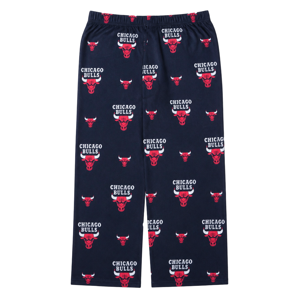 NBA Chicago Bulls UNK Youth Allover Print Pajama Lounge Pants 1