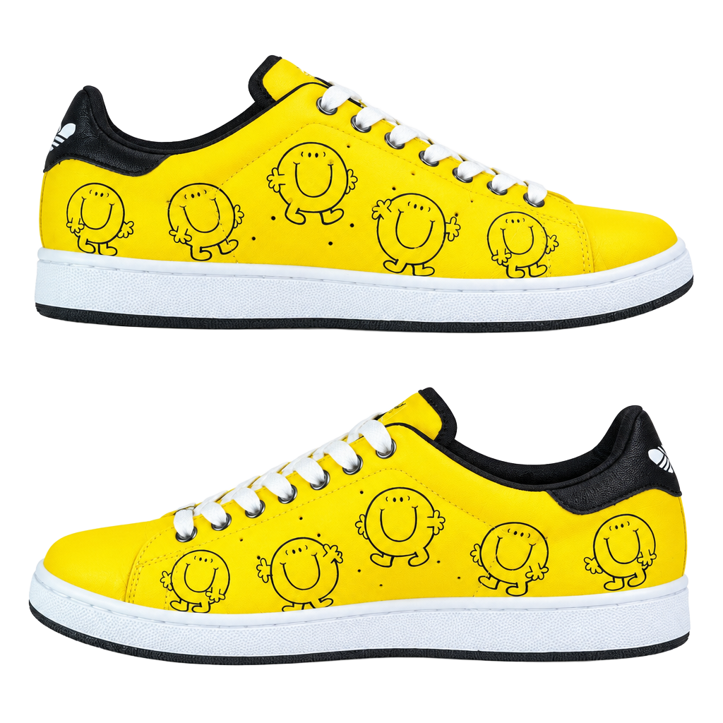 Adidas Stan Smith II Y4 Mr. Happy Size 11 Yellow Sneakers 1