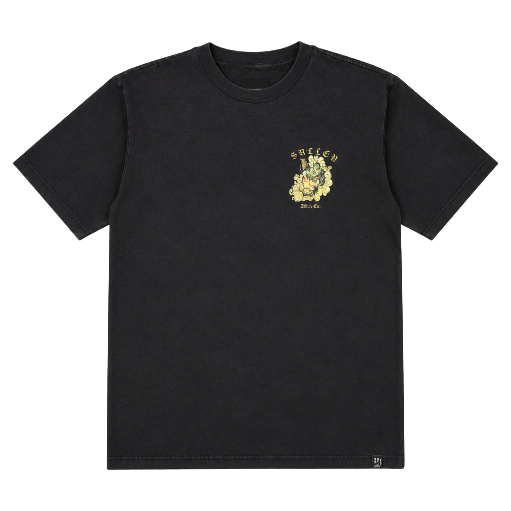 Sullen Art Collective Black Graphic T-Shirt Large 1