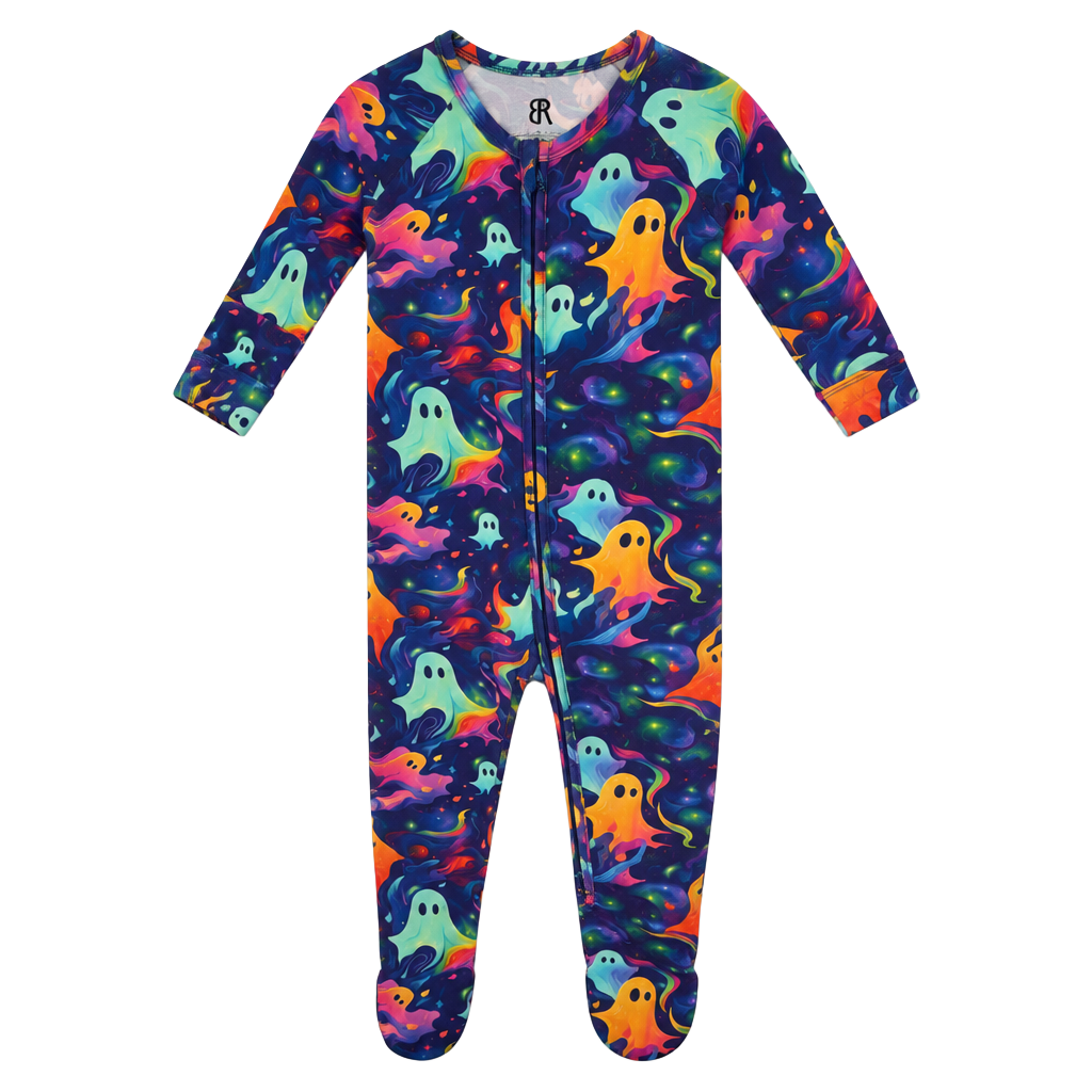 Bums & Roses Drop It Like Its Haunt Romper 18-24 Months Halloween Ghosts 1