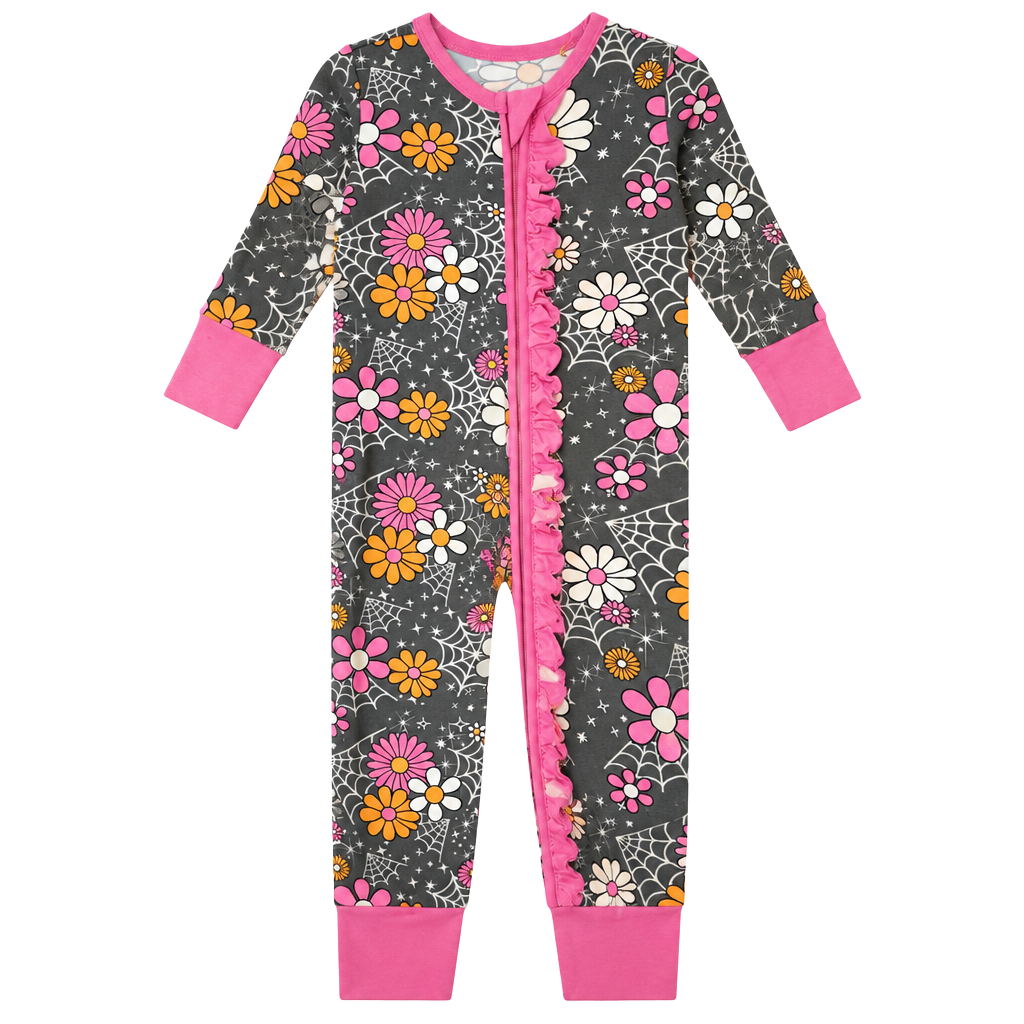 Bootiful Blooms Bamboo Ruffle Zippy 1