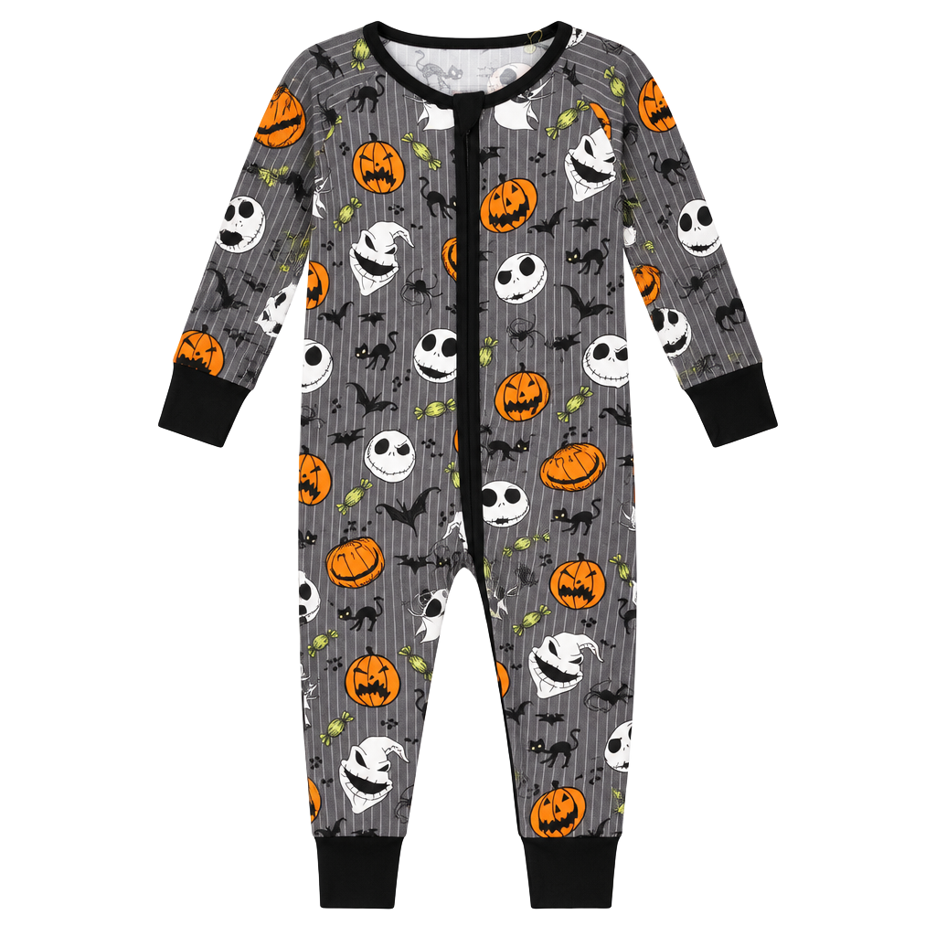 Little Sleepies Nightmare Before Christmas Zippy Size 6-12 Months 1