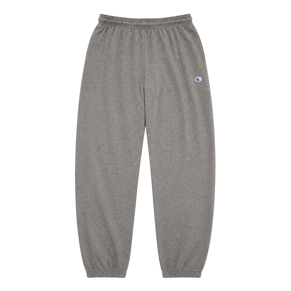 Vintage y2k Champion Men's Athletic grey baggy Sweatpants 1