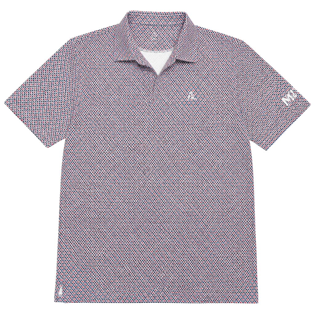 Rhoback USA Map Print Performance Golf Polo Men’s XXL 1