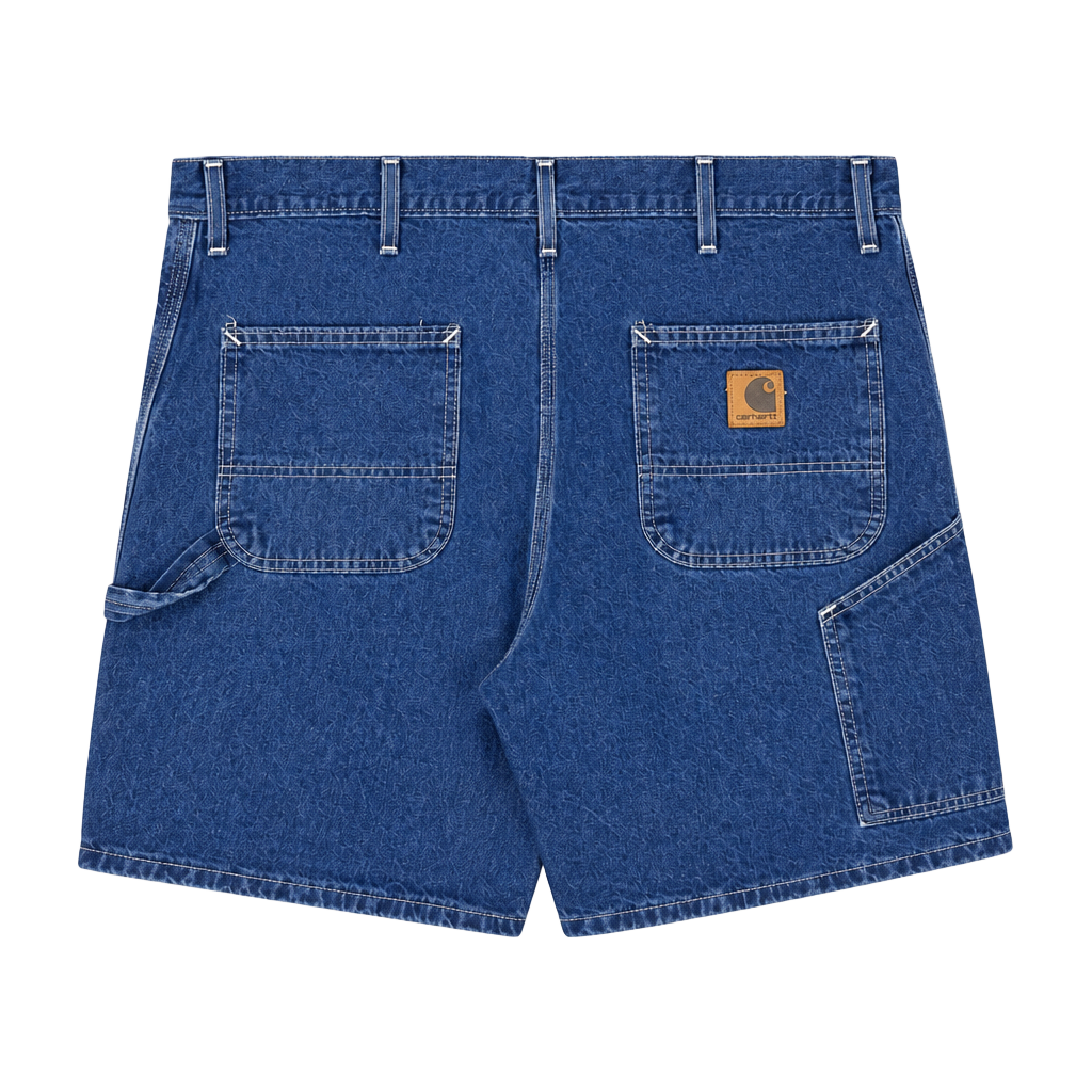 Carhartt B28DST Denim Carpenter Shorts Union Size 40 Blue Workwear 1