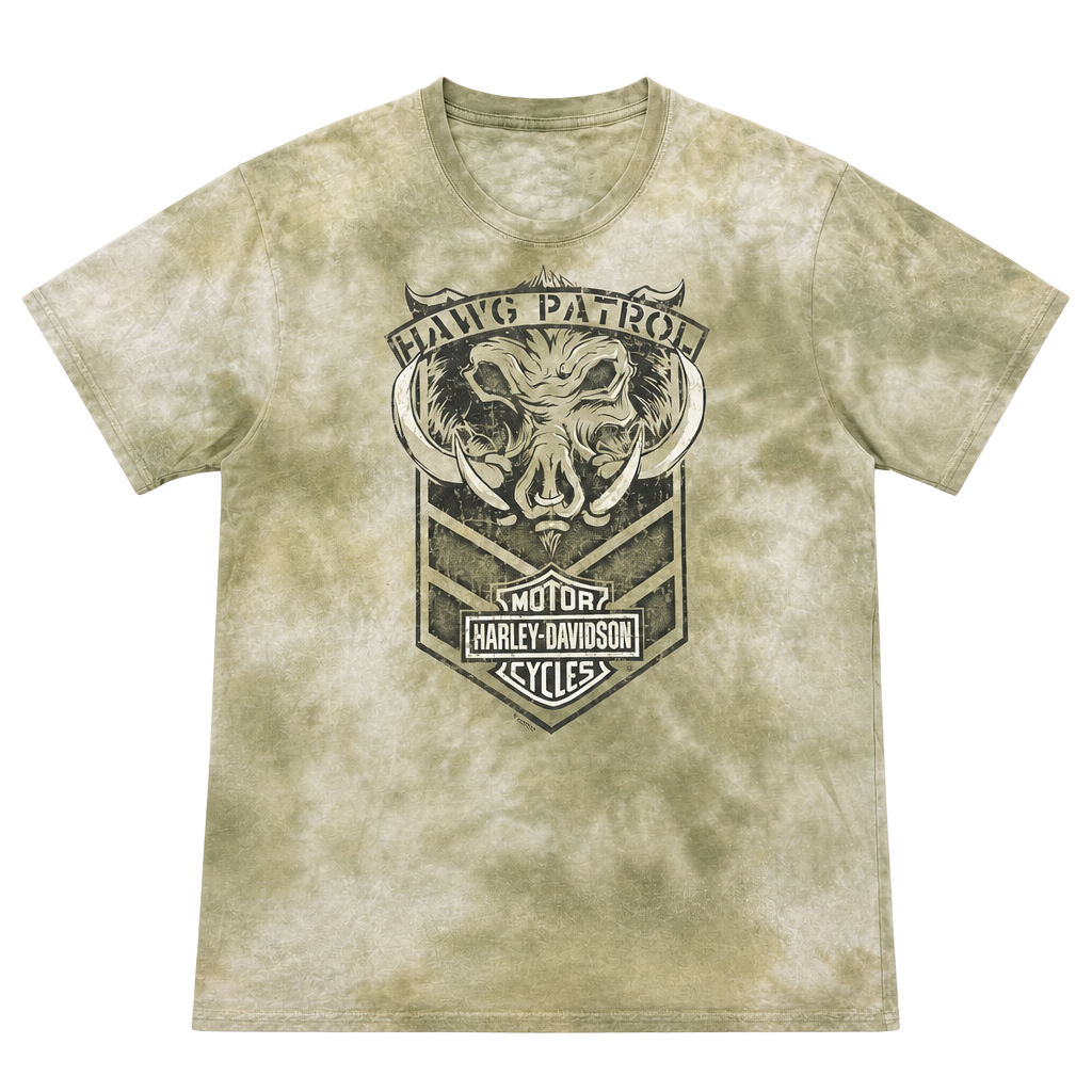 Vintage Harley-Davidson Hawg Patrol Denali Graphic T-Shirt Men’s L 1
