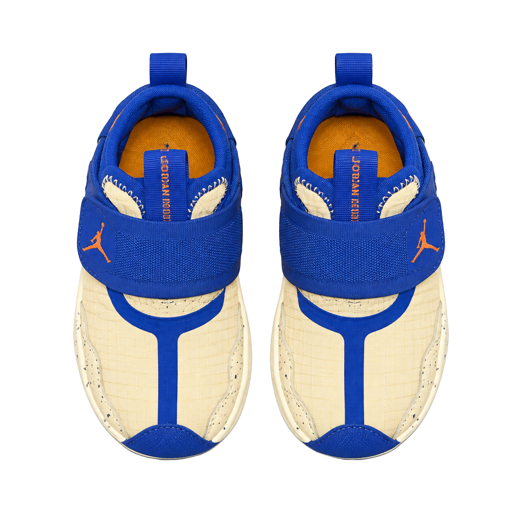 Jordan 23/7 "Team Gold / Radiant Blue" 11C Kids DZ6330-700 1