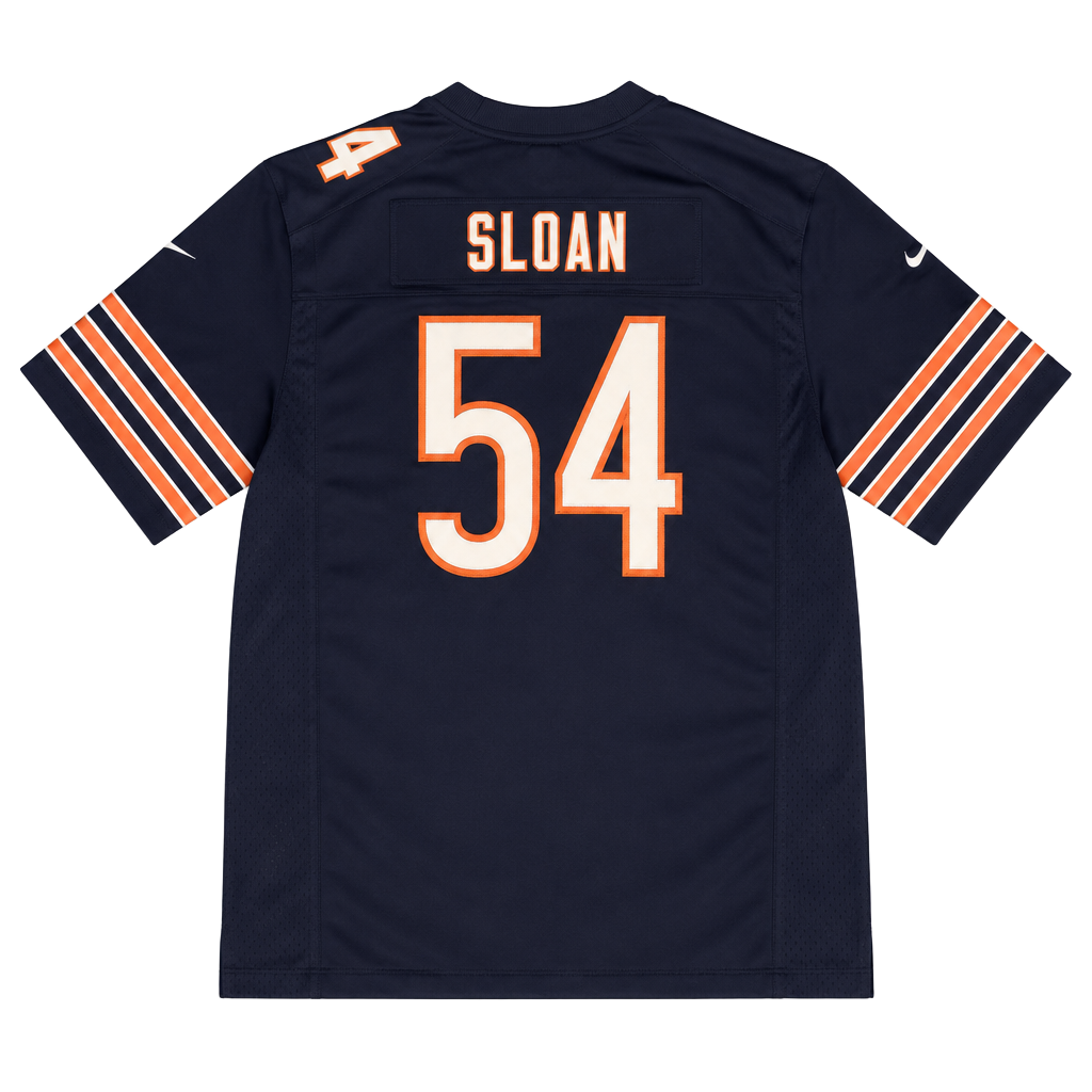 Nike Chicago Bears Sloan 54 Size 3XL Blue Football Jersey 1