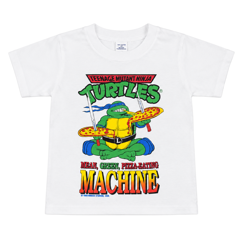 Teenage Mutant Ninja Turtles Graphic T-Shirt Size 4 Vintage 1990 1