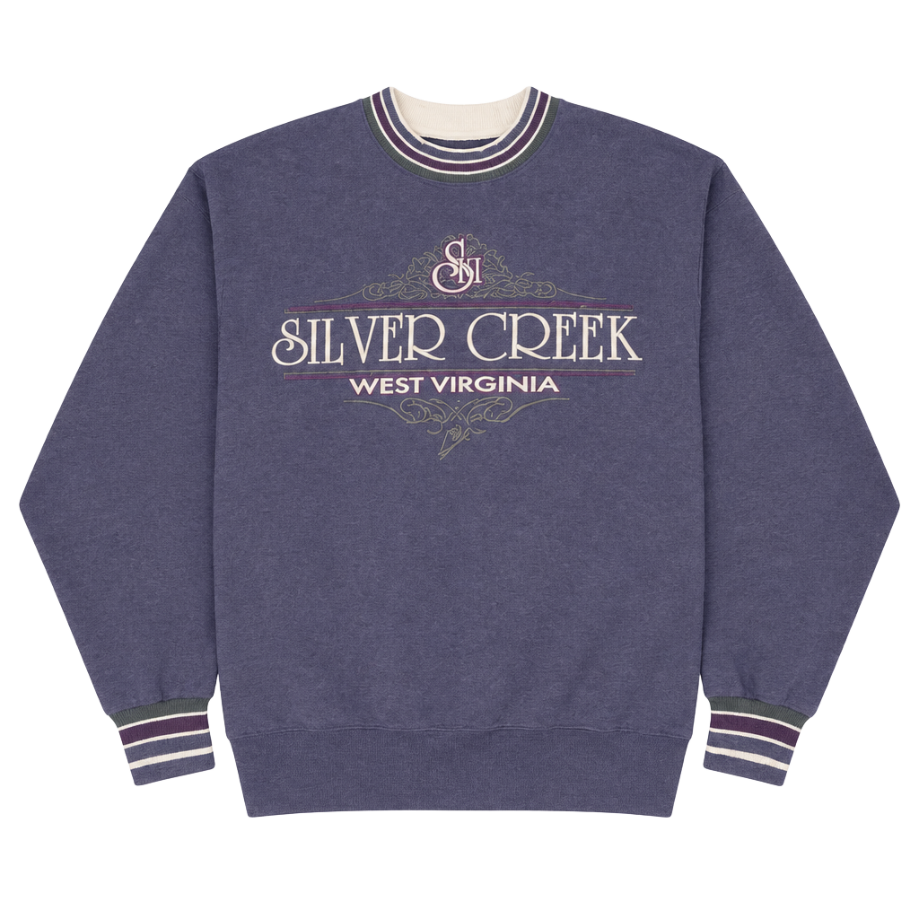 Vintage 90s Silver Creek West Virginia Sweatshirt Size M 1