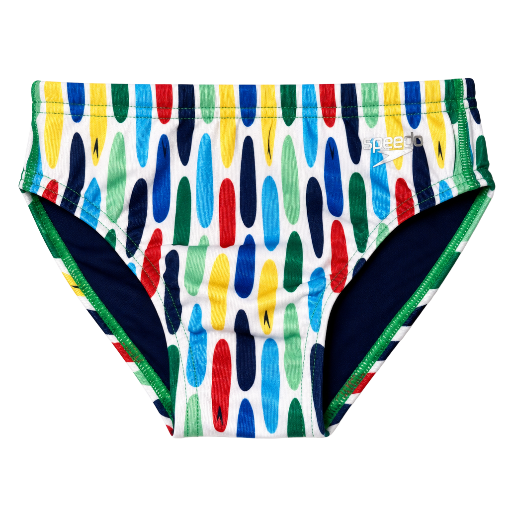 Speedo Eco Endurance surfboard Printed Swim Brief - Vibe Collection size 24 1