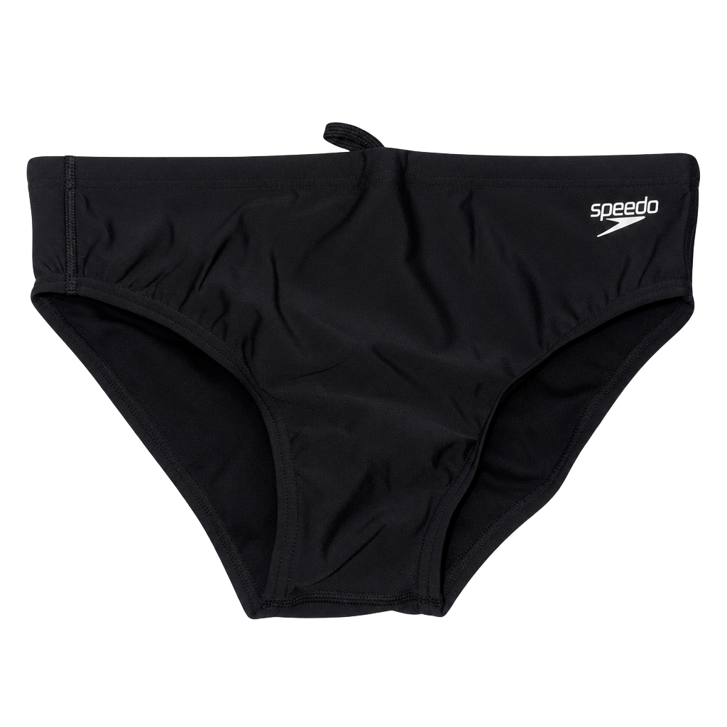 NWT Speedo Eco Endurance Pride Edition Rainbow Black Swim Brief size 34 1