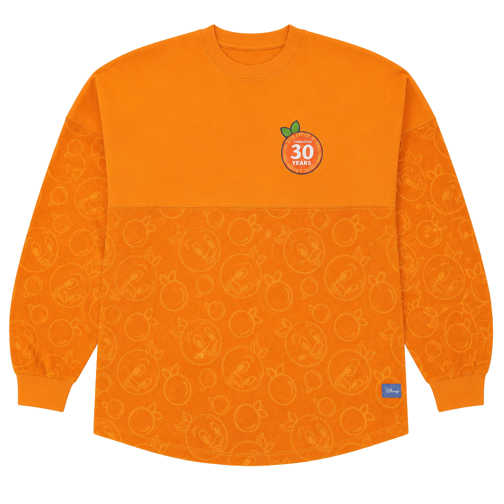 Disney Parks Spirit Jersey Epcot International Flower & Garden Festival 2025 Orange Bird XS WDW 1