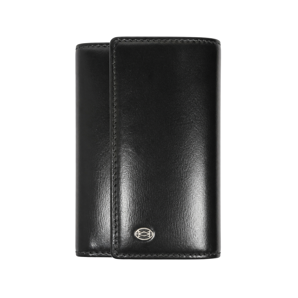 Cartier Pasha Black Leather 6-Hook Key Case Wallet 1