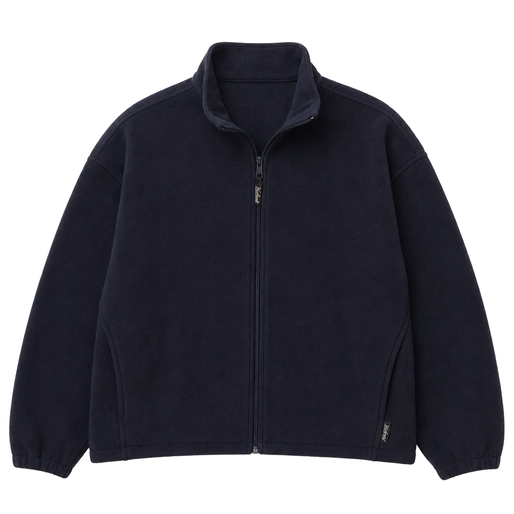 Vintage Woolrich Original Outdoorwear Navy Polartec Full Zip Fleece Jacket 1