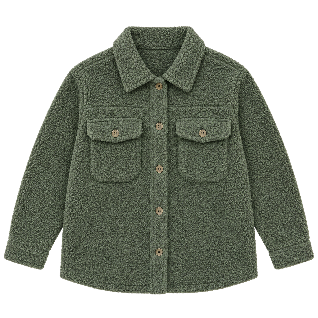 32 Degrees Heat Sherpa Jacket XS/S Green 1