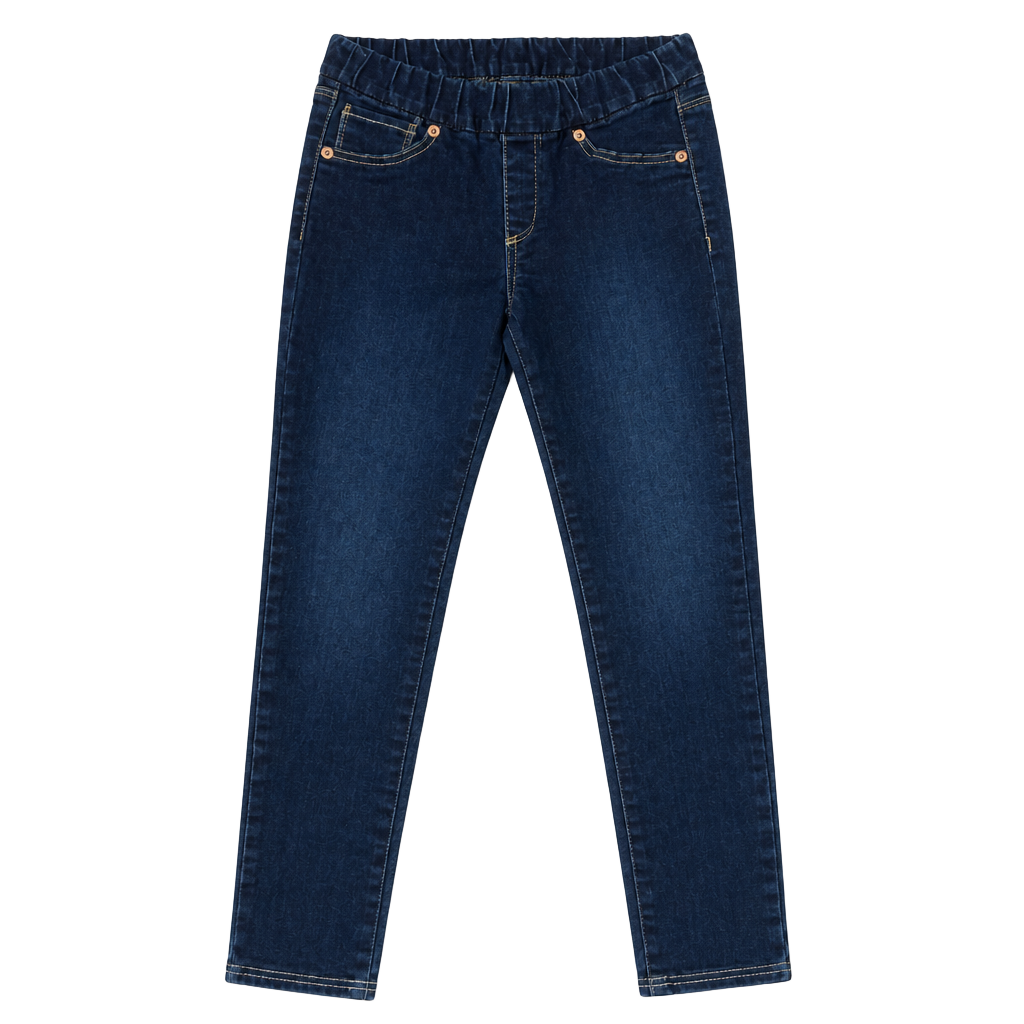 Levi's Jeans Legging Size 12REG Dark Blue Denim Pull On Skinny. Youth 12. 1