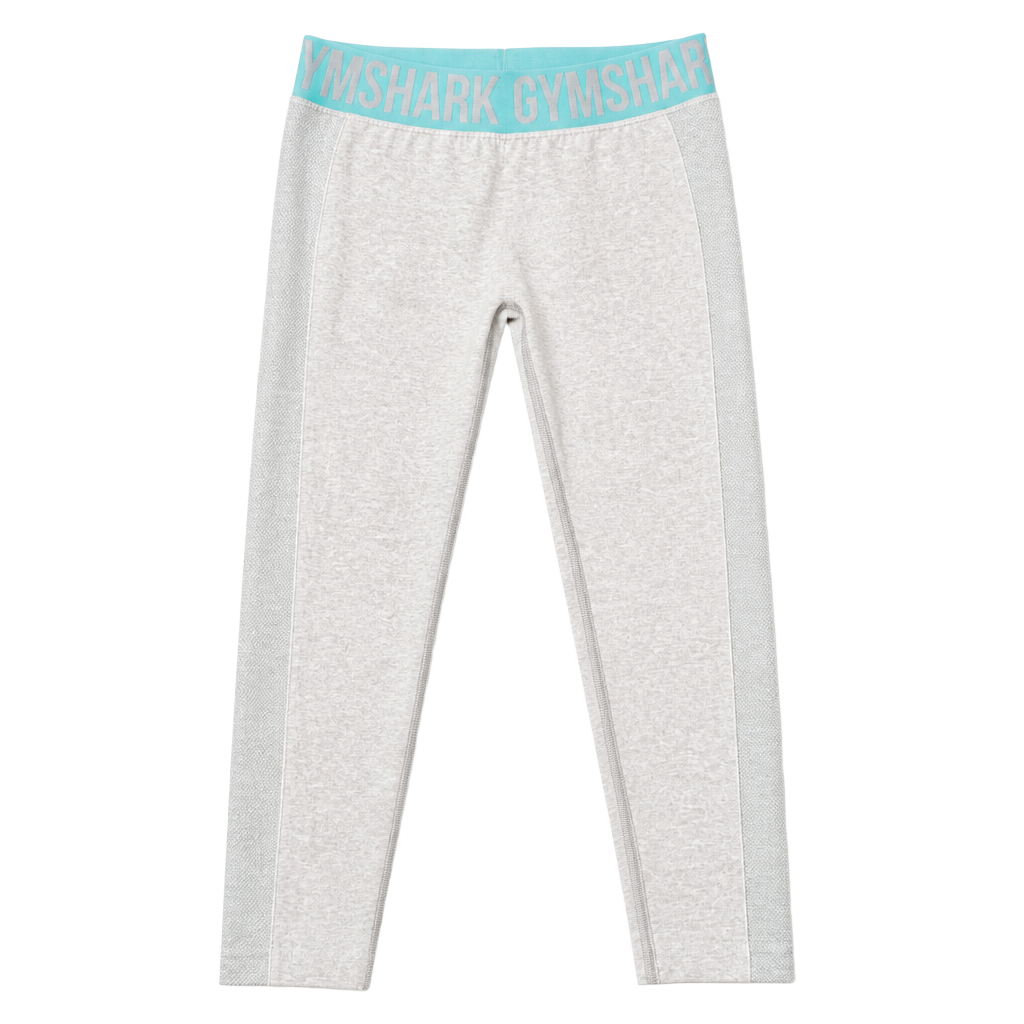 Gymshark Vital Seamless Leggings Size S Gray Mint Green Activewear 1