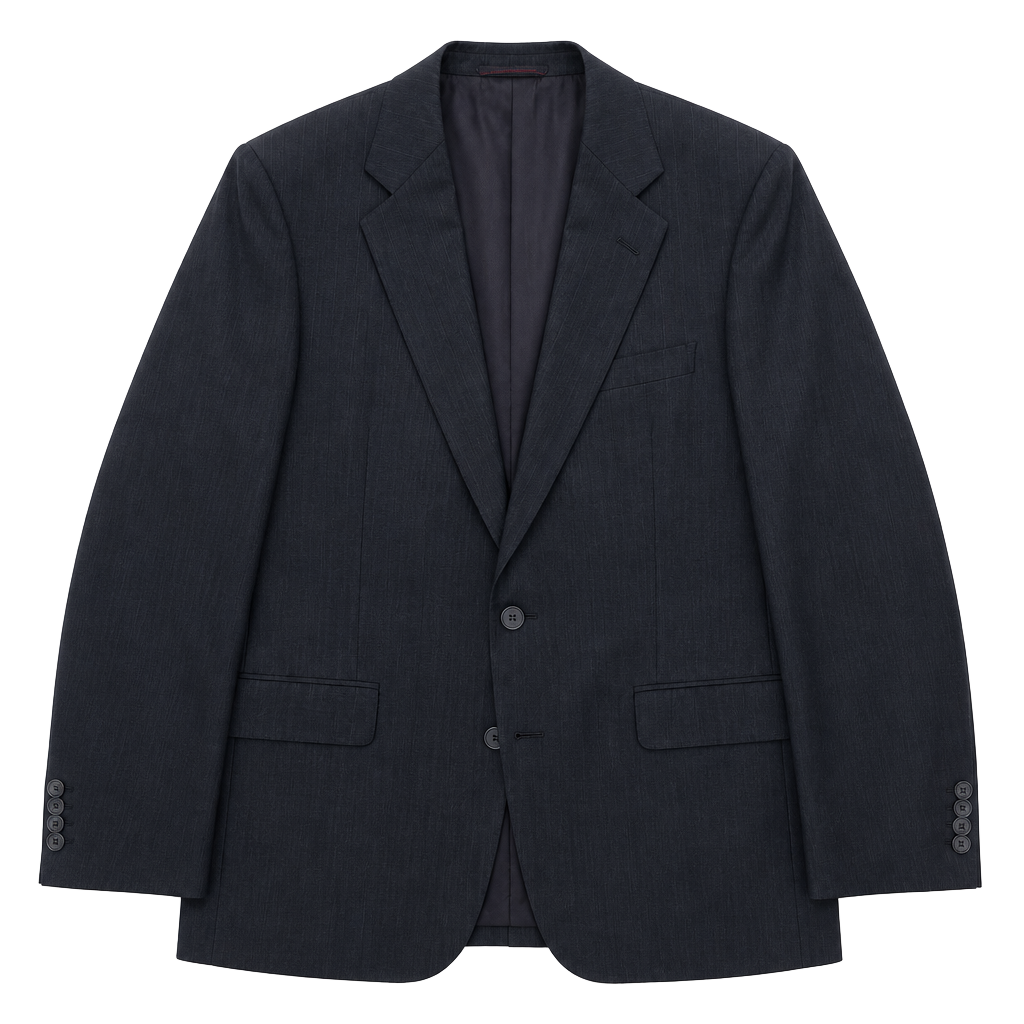 Vintage Hart Schaffner & Marx Viracle Pinstripe Suit Jacket for Dayton Hudson 1