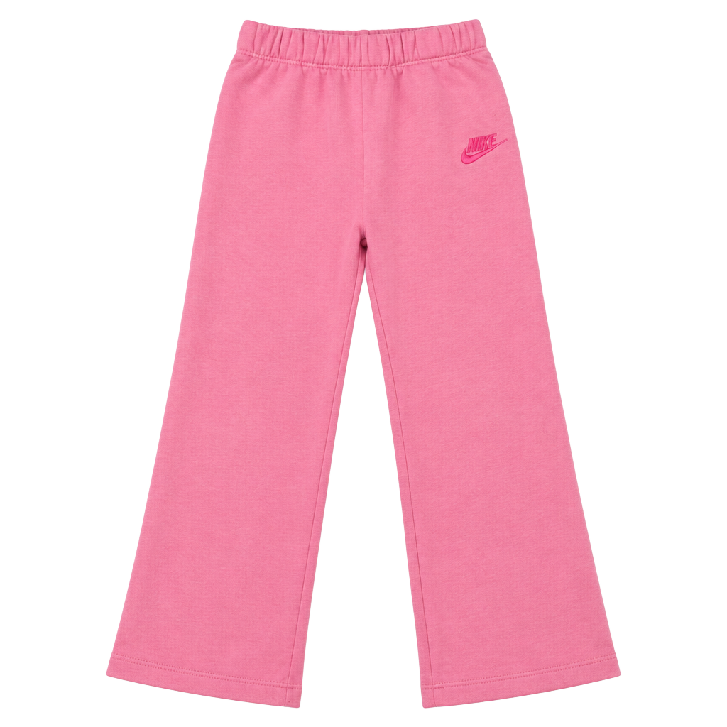 Nike Sweatpants Size 6X Pink Fleece Slit Hem (Youth) 1