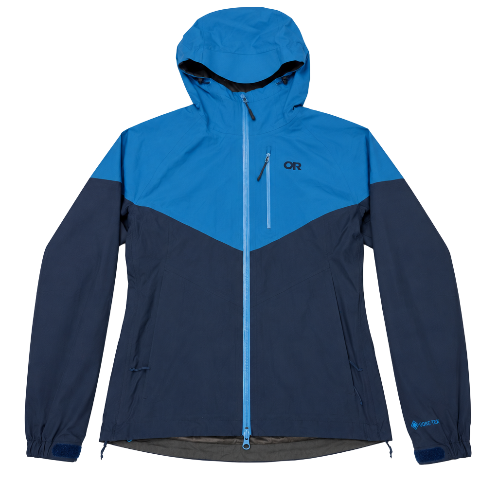 Outdoor Research Aspire Jacket Size XS/TP Blue Gore-Tex Waterproof 1
