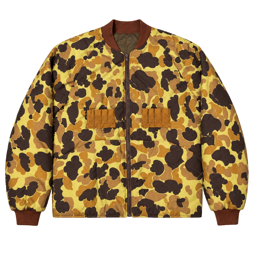Vintage 80's LL Bean Duck Camo Hunting Jacket / Coat Size Large Made in USA - , 1