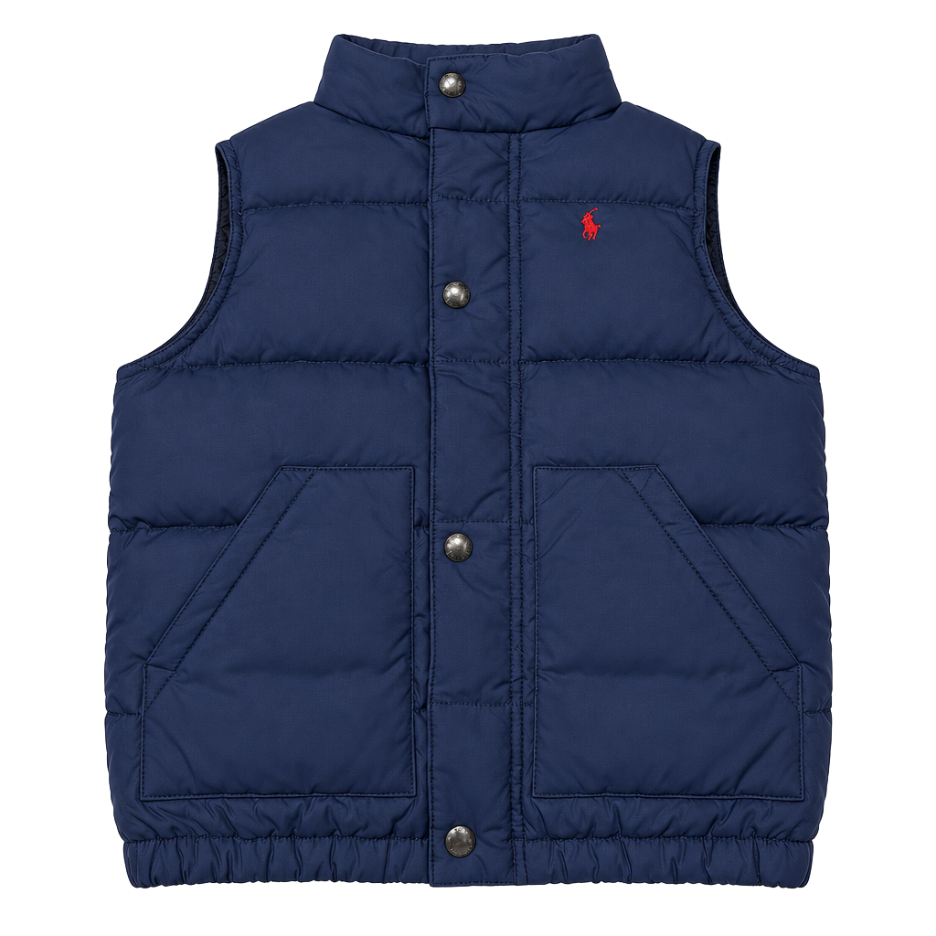 Polo Ralph Lauren Puffer Vest Blue 3T 1