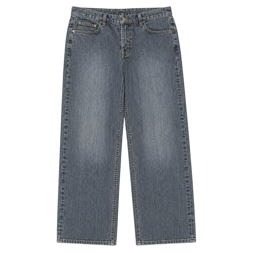 Anchor Blue Stretch Boot Cut Gray Denim Jeans Size 9 1